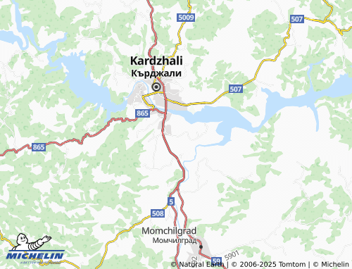 MICHELIN kv. Gorna gledka map - ViaMichelin