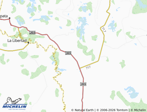 Mappa MICHELIN Chacama - ViaMichelin