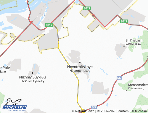 MICHELIN-Landkarte Surovka - ViaMichelin
