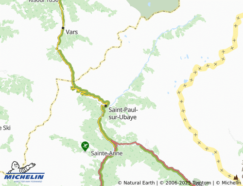 MICHELIN Petite Serenne map - ViaMichelin