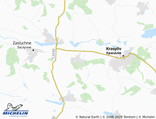 MICHELIN Chepelivka map - ViaMichelin
