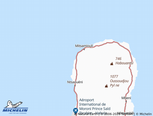 MICHELIN Ndzaouzé map - ViaMichelin
