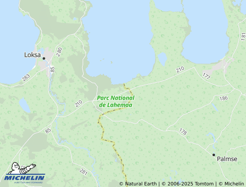 MICHELIN Tammispea map - ViaMichelin