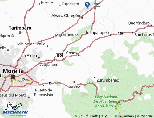 Mapa MICHELIN Santa Mónica - ViaMichelin