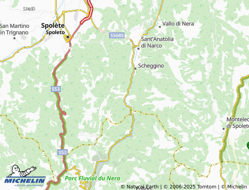 MICHELIN Ceselli map - ViaMichelin