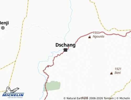 MICHELIN-Landkarte Dschang - ViaMichelin