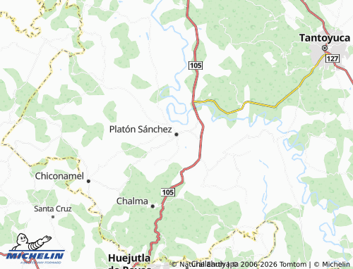 Mapa MICHELIN Platón Sánchez - ViaMichelin