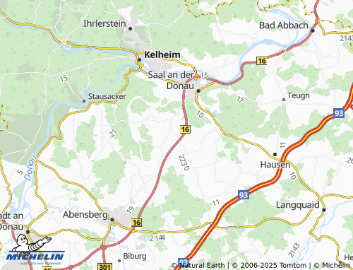 MICHELIN-Landkarte Reißing - ViaMichelin