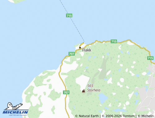 Mappa MICHELIN Sagberget - ViaMichelin