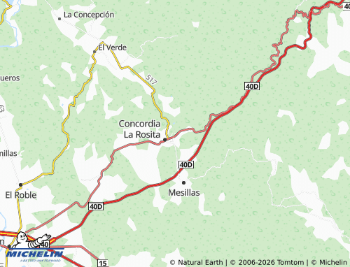 MICHELIN Invies Colinas map - ViaMichelin