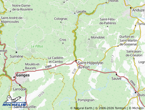 Mappa MICHELIN Espaze - ViaMichelin