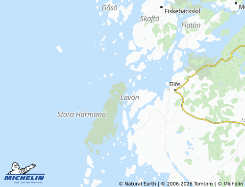 Carte MICHELIN Gullholmen - ViaMichelin