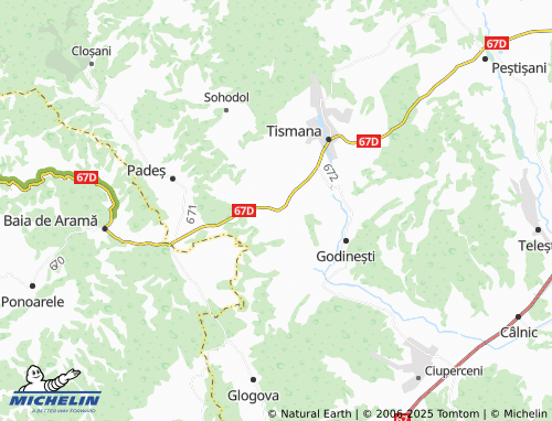 MICHELIN-Landkarte Celei - ViaMichelin