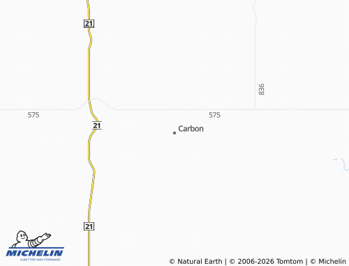 Mappa MICHELIN Carbon - ViaMichelin