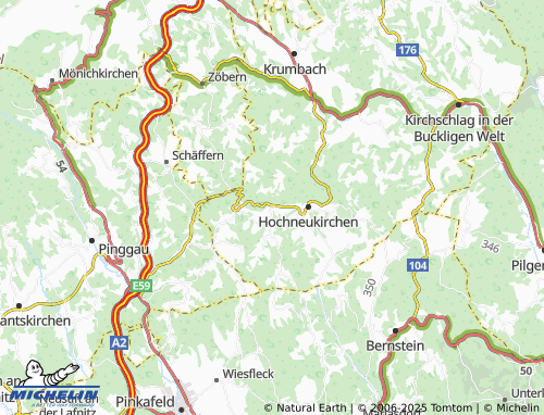 Mappa MICHELIN Hattmannsdorf - ViaMichelin