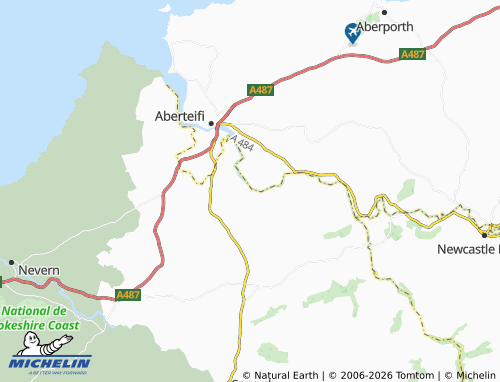 Mappa MICHELIN Cilgerran - ViaMichelin