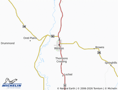 Mapa MICHELIN Winton - ViaMichelin
