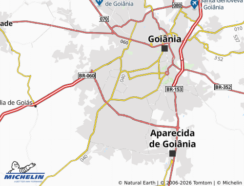 Mappa MICHELIN Setor Faiçalville - ViaMichelin