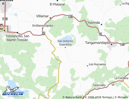 Mapa MICHELIN Nueva San Antonio Guaracha - ViaMichelin