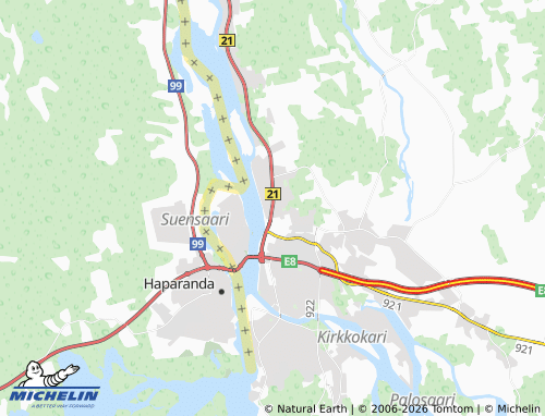 MICHELIN Kiviranta map - ViaMichelin