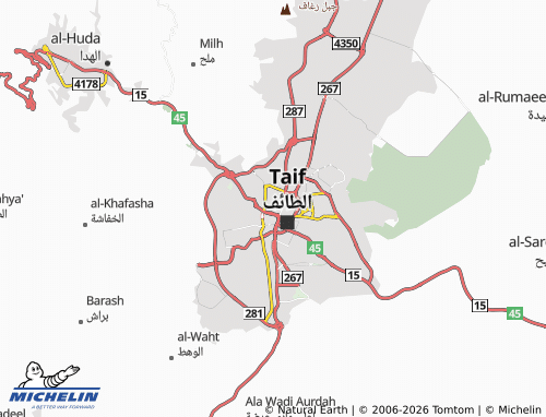 Carte MICHELIN al-'Azeeziyyah - ViaMichelin