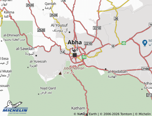 Carte MICHELIN al-'Azeeziyyah - ViaMichelin