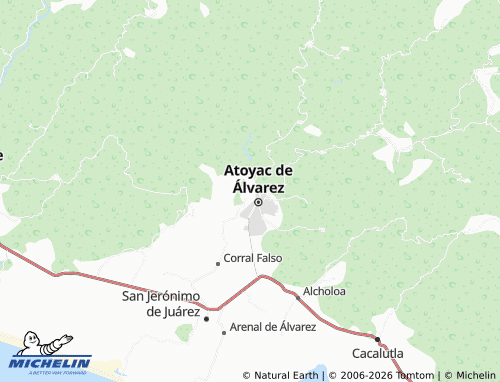 Carte MICHELIN El Manantial - ViaMichelin