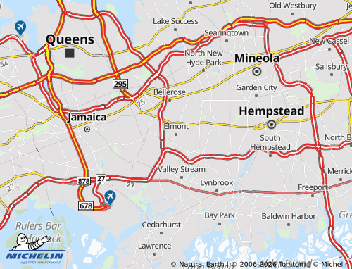 Mapa MICHELIN Elmont - ViaMichelin