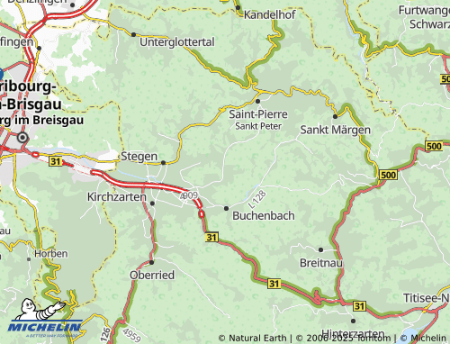Mappa MICHELIN Unteribental - ViaMichelin