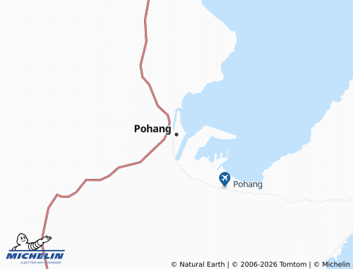 Mappa MICHELIN Pohang - ViaMichelin