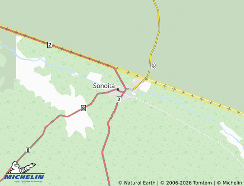 Carte MICHELIN Sonoyta Centro - ViaMichelin