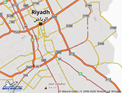 MICHELIN Al Faisaliyah map - ViaMichelin