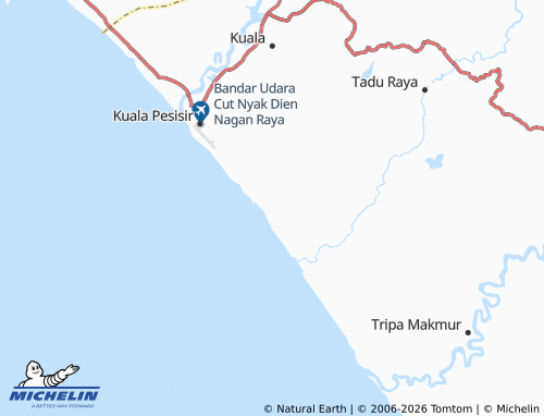 MICHELIN Cot Rambong map - ViaMichelin