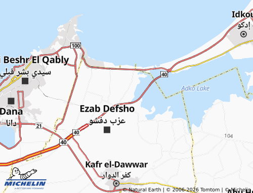 Mapa MICHELIN Koum al-Tarafayyah - ViaMichelin