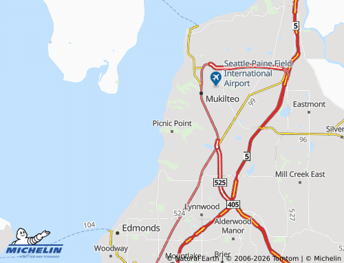 Mapa MICHELIN Picnic Point - ViaMichelin