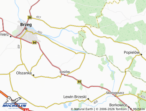 Carte MICHELIN Zwanowice - ViaMichelin