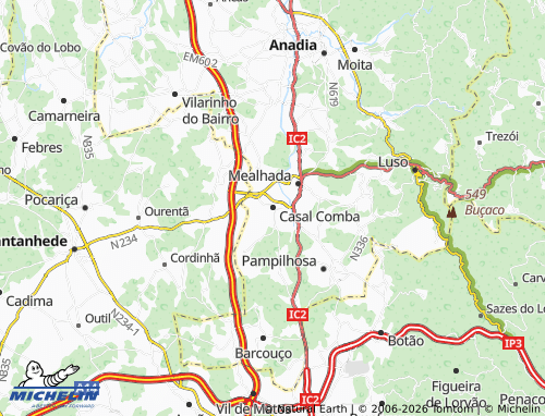 Mapa MICHELIN Casal Comba - ViaMichelin