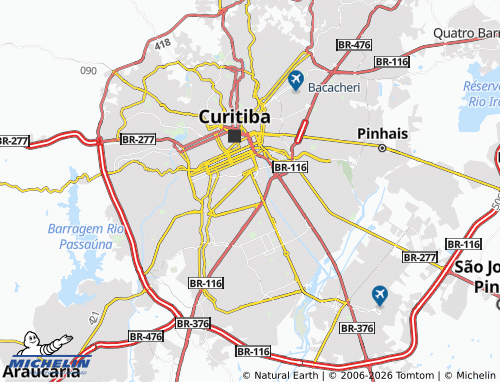 Mapa MICHELIN Parolin - ViaMichelin