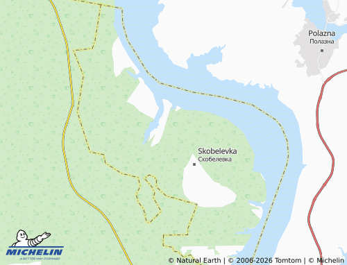 MICHELIN-Landkarte Mysy - ViaMichelin