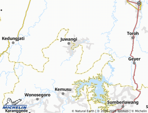 Carte MICHELIN Jerukan - ViaMichelin