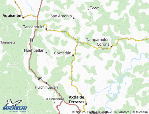 MICHELIN Texcalapa map - ViaMichelin