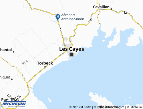Mappa MICHELIN Les Cayes - ViaMichelin