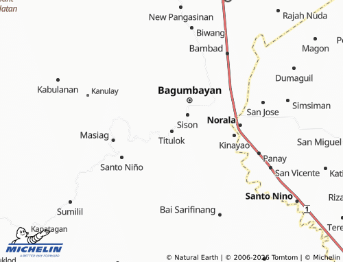 MICHELIN Titulok map - ViaMichelin
