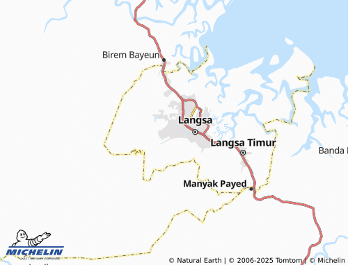 MICHELIN Geudubang Jawa map - ViaMichelin