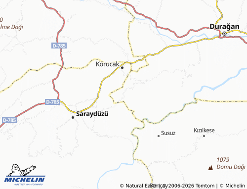 Mappa MICHELIN Gökçebelen - ViaMichelin