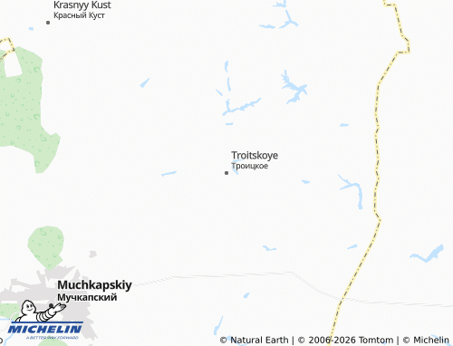 Carte MICHELIN Troitskoye - ViaMichelin