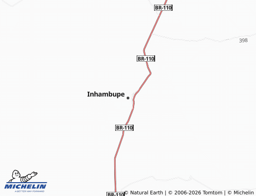 Mapa MICHELIN Inhambupe - ViaMichelin