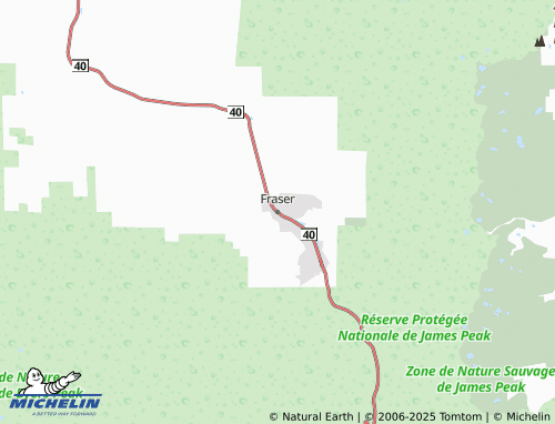 MICHELIN Fraser map - ViaMichelin