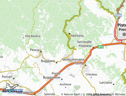 MICHELIN Le Molina map - ViaMichelin