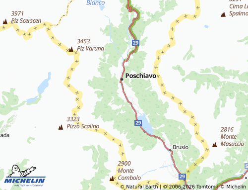 Mappa MICHELIN Li Curt - ViaMichelin